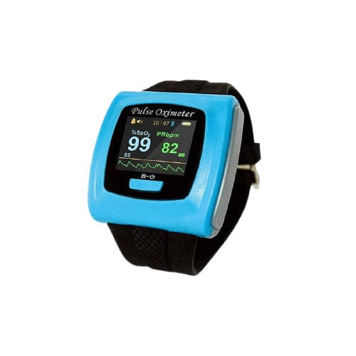 Oxímetro de pulso de punho - CMS50F  - Semcares - médico-hospitalar / para hospital / para internação domiciliar