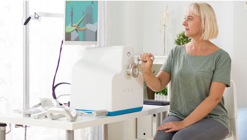 Sistema de reabilitação do punho - WristMotus™ M1-W - Shanghai Fuliye Intelligent Technology - assistida por computador