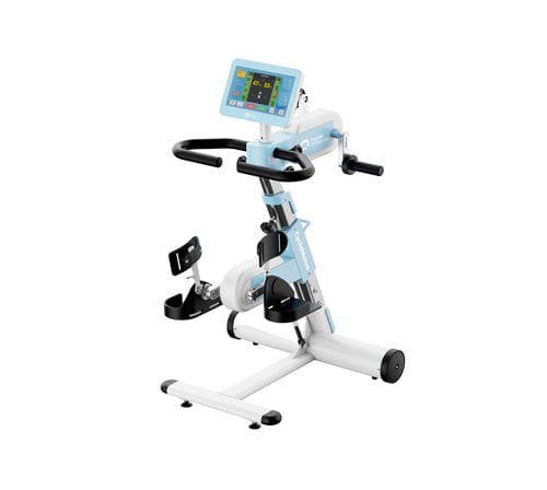 Pedal exercitador para braços e pernas - CycleMotus™ A4K - Shanghai Fuliye Intelligent Technology - em posição em pé