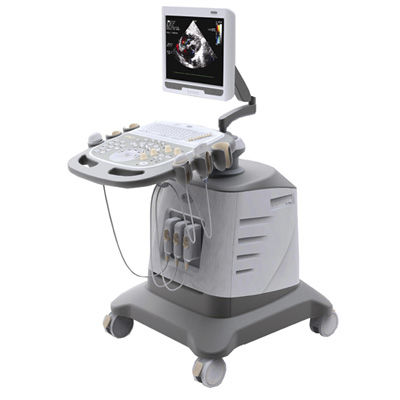 Aparelho de ultrassom com carrinho - 9900PLUS - Mianyang Sonic Electronic - geral / em preto e branco / com Doppler colorido