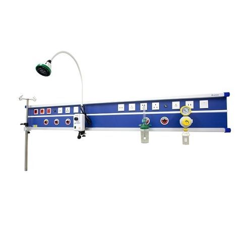 Régua de gases medicinais de parede - FY-BHU01 - Jiangsu Fuyou Medical - para serviço de cuidados intensivos / com iluminação / à prova de fogo