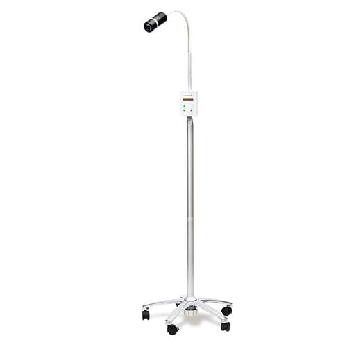 Foco clínico para ginecologia - FY-JCA03 - Jiangsu Fuyou Medical - de LED / de piso / com lupa