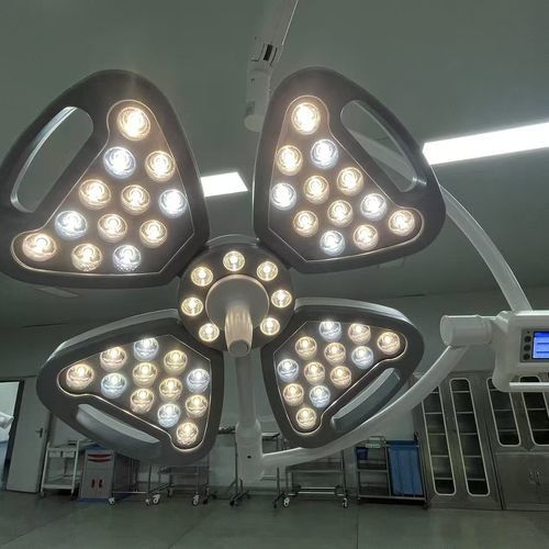 Foco cirúrgico móvel - 760 - Jiangsu Fuyou Medical - de teto / de LED / 220 V / 50 Hz