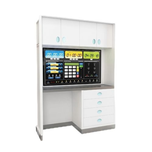 Armário para instrumental - Jiangsu Fuyou Medical - para hospital / com porta / em aço inoxidável