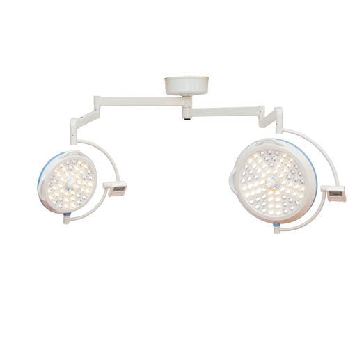 Foco cirúrgico de teto - FY-700500 - Jiangsu Fuyou Medical - de LED / 2 braços / 220 V / 50 Hz