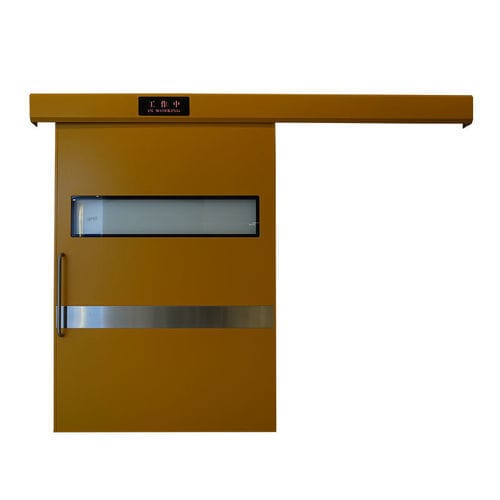Porta para hospital - Electric sliding doors - Jiangsu Fuyou Medical - de correr / antibacteriana