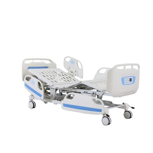 Cama para hospital - FY-E03A - Jiangsu Fuyou Medical - elétrica / de altura regulável / com rodízios