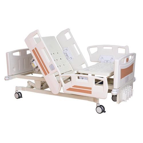 Cama para hospital - FY-B01-III-501 - Jiangsu Fuyou Medical - manual / de altura regulável / com rodízios