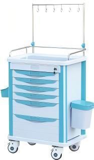 Carrinho de acondicionamento - FY-ITT008 - Shanghai Fepdon Medical Equipment Co., Ltd. - para distribuição de medicamentos / para procedimento intravenoso / para tratamentos