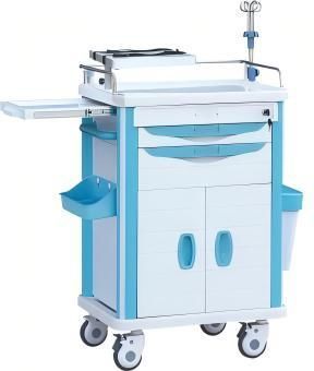 Carrinho de emergência - FY-ET008 - Jiangsu Fuyou Medical - para hospital / para medicamentos / de acondicionamento