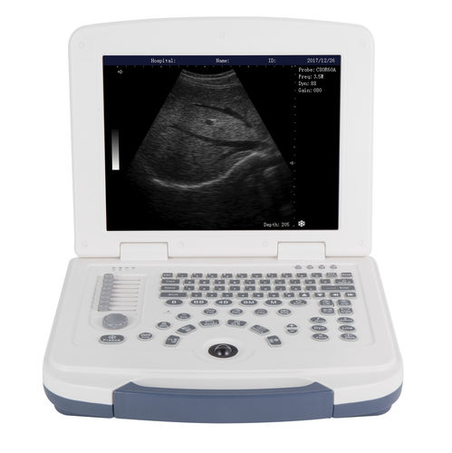 Aparelho de ultrassom em preto e branco - DW-580 - Dawei Medical - portátil / geral / com console integrada