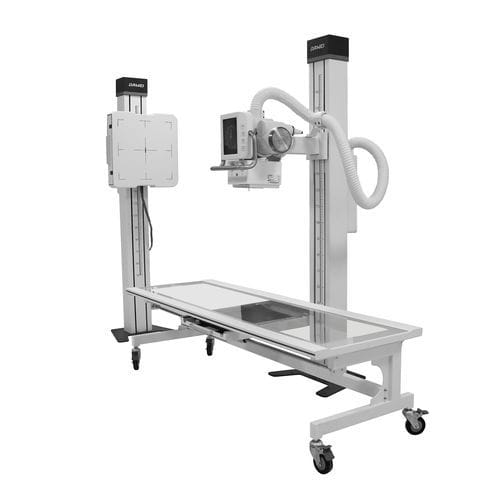 Sistema de radiografia digital - RD-832X - Dawei Medical - para radiografia geral / com mesa móvel / com bucky de piso
