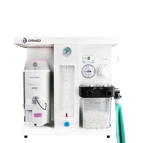 Aparelho de anestesia veterinária de mesa - AAM-100 - Dawei Medical