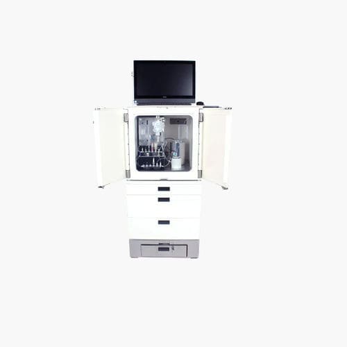 Armário distribuidor - H600 - Trasis - para isótopos radioativos / com porta / com gavetas