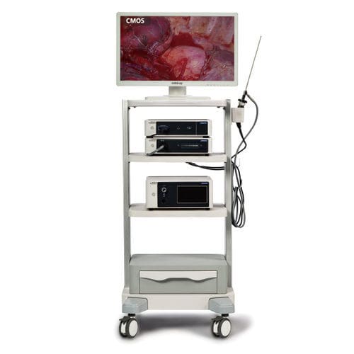 Laparoscópio veterinário com sistema de vídeo - Vetina CS3 - Shenzhen Mindray Animal Medical Technology Co., Ltd. - com canal de trabalho
