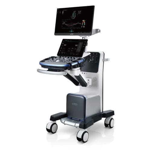 Ultrassom veterinário com carrinho - Vetus 9 - Shenzhen Mindray Animal Medical Technology Co., Ltd. - multiuso / para cães / para felinos