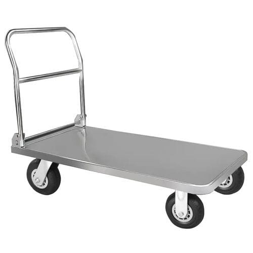 Carrinho hospitalar - AKCart series - Airkey Envirotech Co., Ltd. - para uso geral / de acondicionamento / em aço inoxidável