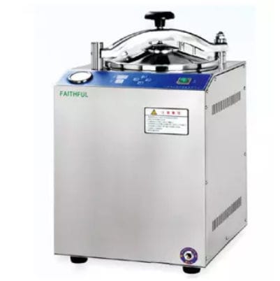 Esterilizador de laboratório - FSF-HD - Huanghua Faithful Instrument Co., Ltd. - a vapor / vertical / automático