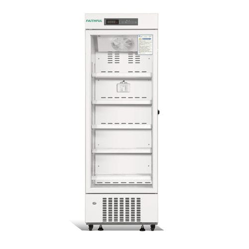 Freezer para vacinas - FSF-5V316  - Huanghua Faithful Instrument Co., Ltd. - para farmácia / vertical / com 1 porta