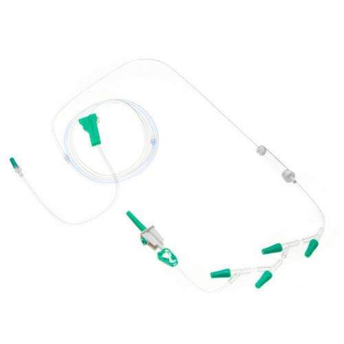 Extensor para infusão de 4 vias - BQ190013 - BQ+ Medical - LUER®-lock / infantil