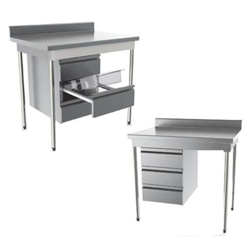 Mesa de trabalho - TTIR3 - SOFINOR - para consultório médico / retangular / dobrável
