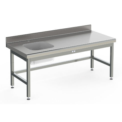 Mesa de trabalho - THVH - SOFINOR - de laboratório / retangular / com pia
