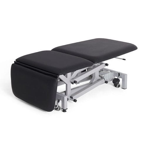 Mesa de exame elétrica - TMDEE - Titanmed - hidráulica / com altura regulável / articulada em 3 seções