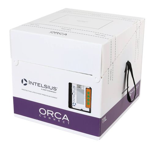 Caixa de embalagem para amostras biológicas - ORCA Connect Vision - DGP Intelsius GmbH - para produtos farmacêuticos / para produtos termossensíveis / para vacinas