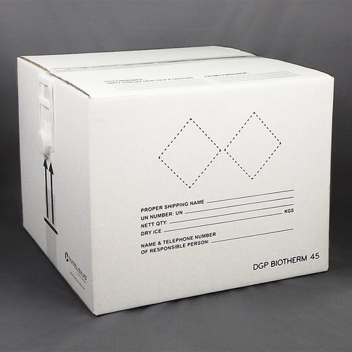 Caixa de embalagem para produtos farmacêuticos - BIOTHERM 45P CRT - DGP Intelsius GmbH - para amostras biológicas / de transporte / para produtos termossensíveis