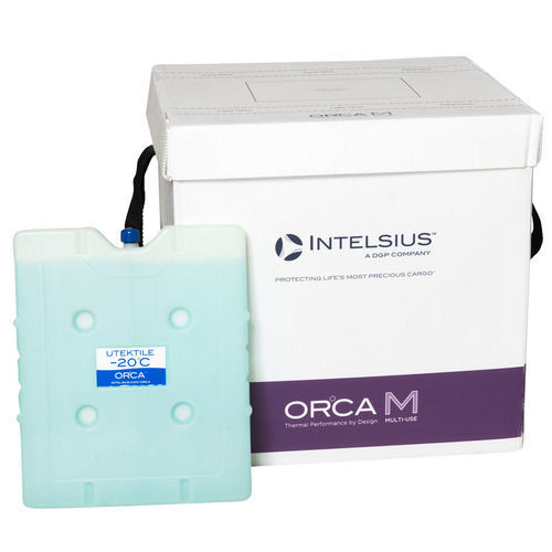 Caixa de embalagem para produtos farmacêuticos - ORCA M 4 - DGP Intelsius GmbH - para amostras biológicas / de transporte / para produtos termossensíveis