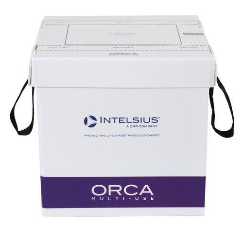 Caixa de embalagem para produtos farmacêuticos - ORCA Multi-Use 4L - DGP Intelsius GmbH - de transporte / em papel / de temperatura controlada para produtos sanguíneos