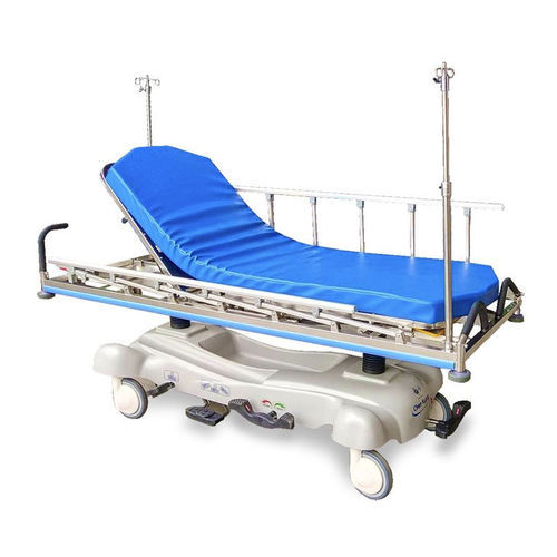 Carro-maca de emergência - EAL-OF4-T-SS - Chen Kuang Industries - hidráulico / dobrável / Trendelenburg