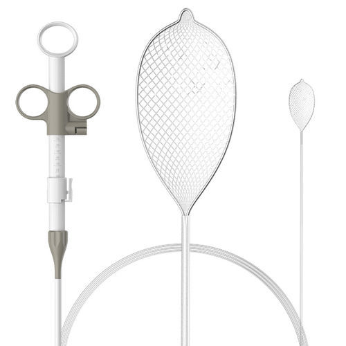 Cesta extratora de corpos estranhos do esófago - ATE-YWQ-TY-18*1600*20 - Ningbo Xinwell Medical Technology - em tela