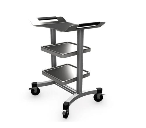 Carrinho para clínica veterinária - M-MED - Damstech sas - para uso geral / multifuncional / em aço inoxidável