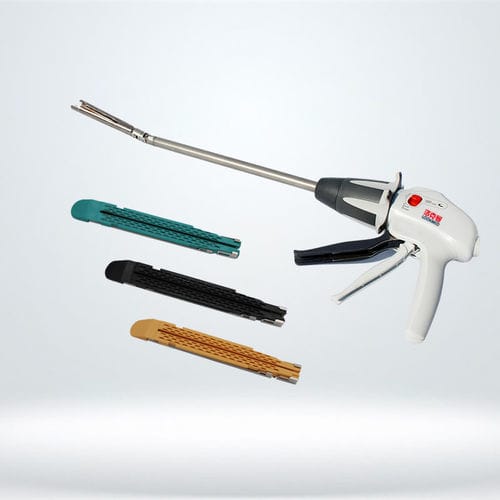 Grampeador cirúrgico linear - Changzhou Lookmed Medical Instrument - para cirurgia gastrointestinal / cortante / articulado