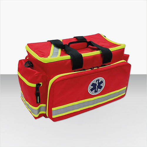 Bolsa de emergência - my-EMS-red - Myungmoon Medical (mymedical) - para dispositivos médicos / de traumatologia / com alça para tiracolo