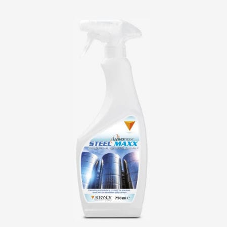 Detergente anticalcário - Lysonox® STEEL MAXX - ADRANOX - por corrosão / líquido / 750 ml