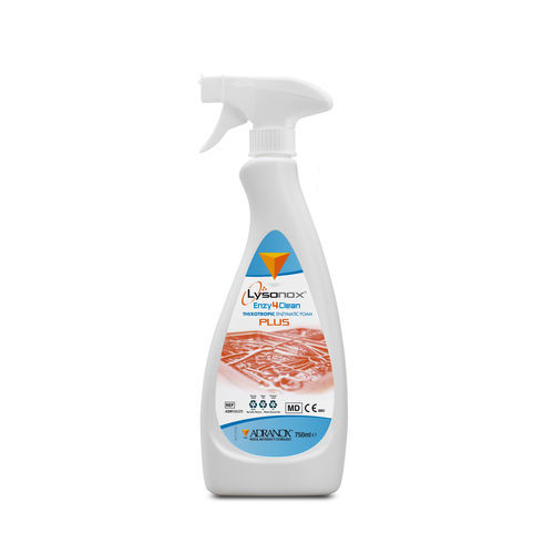 Desinfetante para dispositivos médicos - Lysonox® Enzy4Clean Plus - ADRANOX - em espuma / 5.000 ml / à base de enzimas