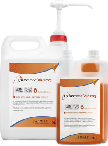 Detergente líquido - Lysonox® Viking - ADRANOX - 5.000 ml / 1.000 ml / enzimático