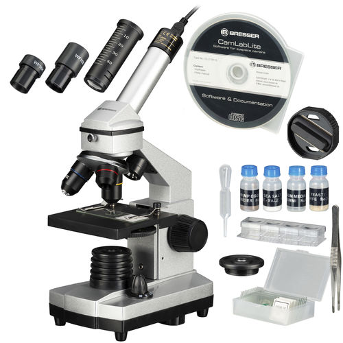 Microscópio óptico - 8855000 - Bresser - de laboratório / vertical / monocular