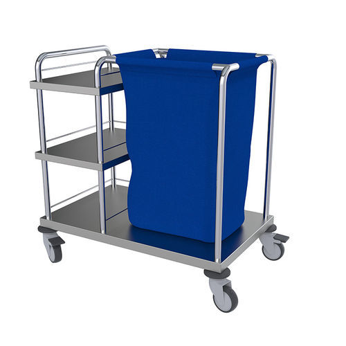 Carrinho hospitalar - GLT324 - Proxenon - para hospital / para distribuição de medicamentos / em aço inoxidável