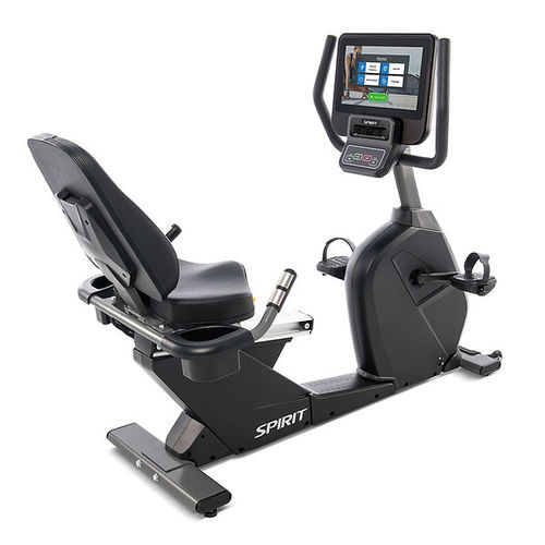 Bicicleta estática horizontal - CR800ENT+ - SPIRIT Fitness