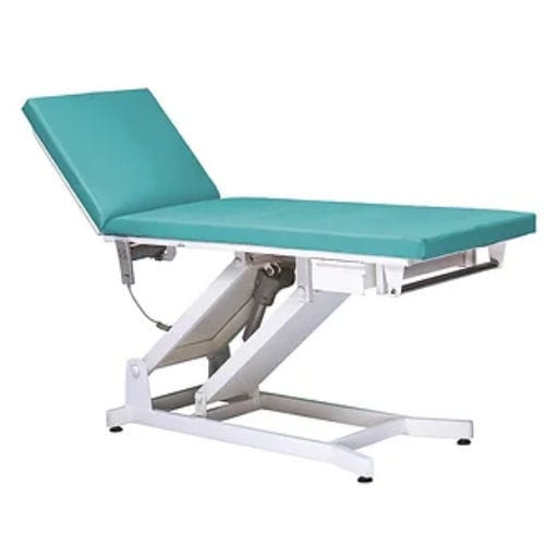 Cadeira de exame universal - IMED4031 - imedfurns Private Limited - elétrica / com altura regulável / articulada em 2 seções