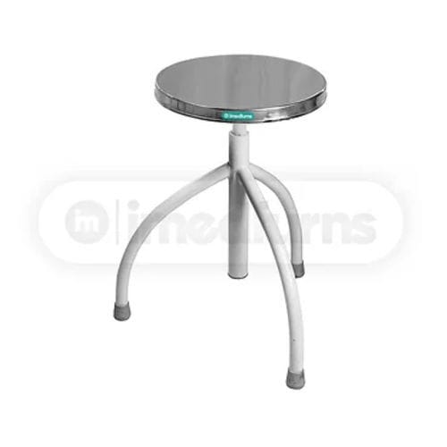 Mocho para estabelecimento de saúde - IMED6017 - imedfurns Private Limited - com altura regulável / em aço inoxidável