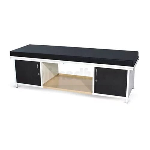 Cama para hospital - IMED6002 - imedfurns Private Limited - manual / com compartimentos de arrumação / não articulada