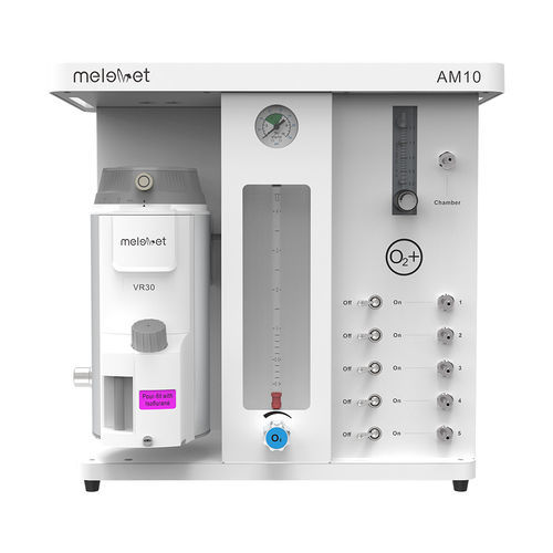 Aparelho de anestesia veterinária de mesa - AM10 - Shenzhen melevet Medical Co., Ltd. - de parede