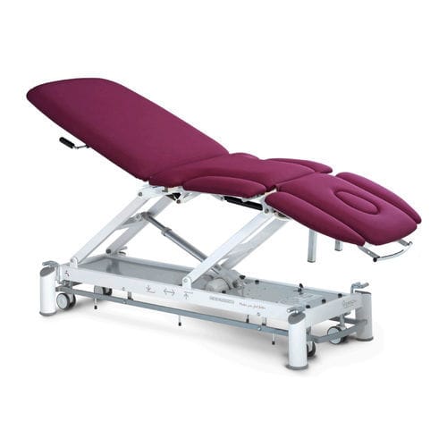 Mesa de exame elétrica - CEZANNE Jr 7 - Ferrox - com altura regulável / dobrável / articulada em 3 seções