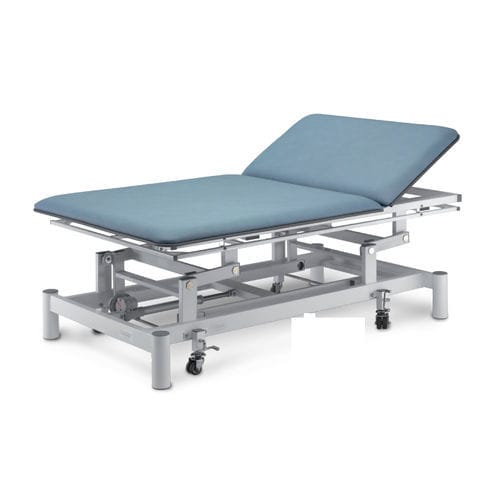 Mesa de Bobath elétrica - BOBATH PRO POWER - Ferrox - com rodízios / com encosto regulável / articulada em 2 seções