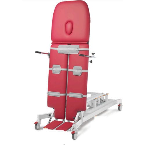 Mesa ortostática articulada em 2 seções - RAFFAELLO - Ferrox - elétrica / com rodízios / de altura regulável