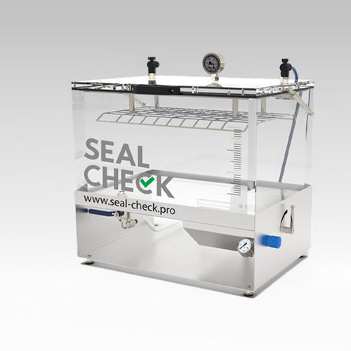 Testador de estanqueidade de empacotamento - Seal Check - a vácuo / de pressão